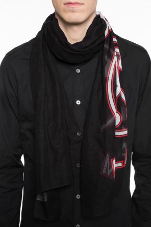 Logo-embroidered scarf, zdjęcie 2 Logo-embroidered scarf od Moschino